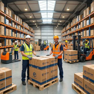 Custom packaging solutions and corrugated boxes manufactured for businesses in Acworth, GA