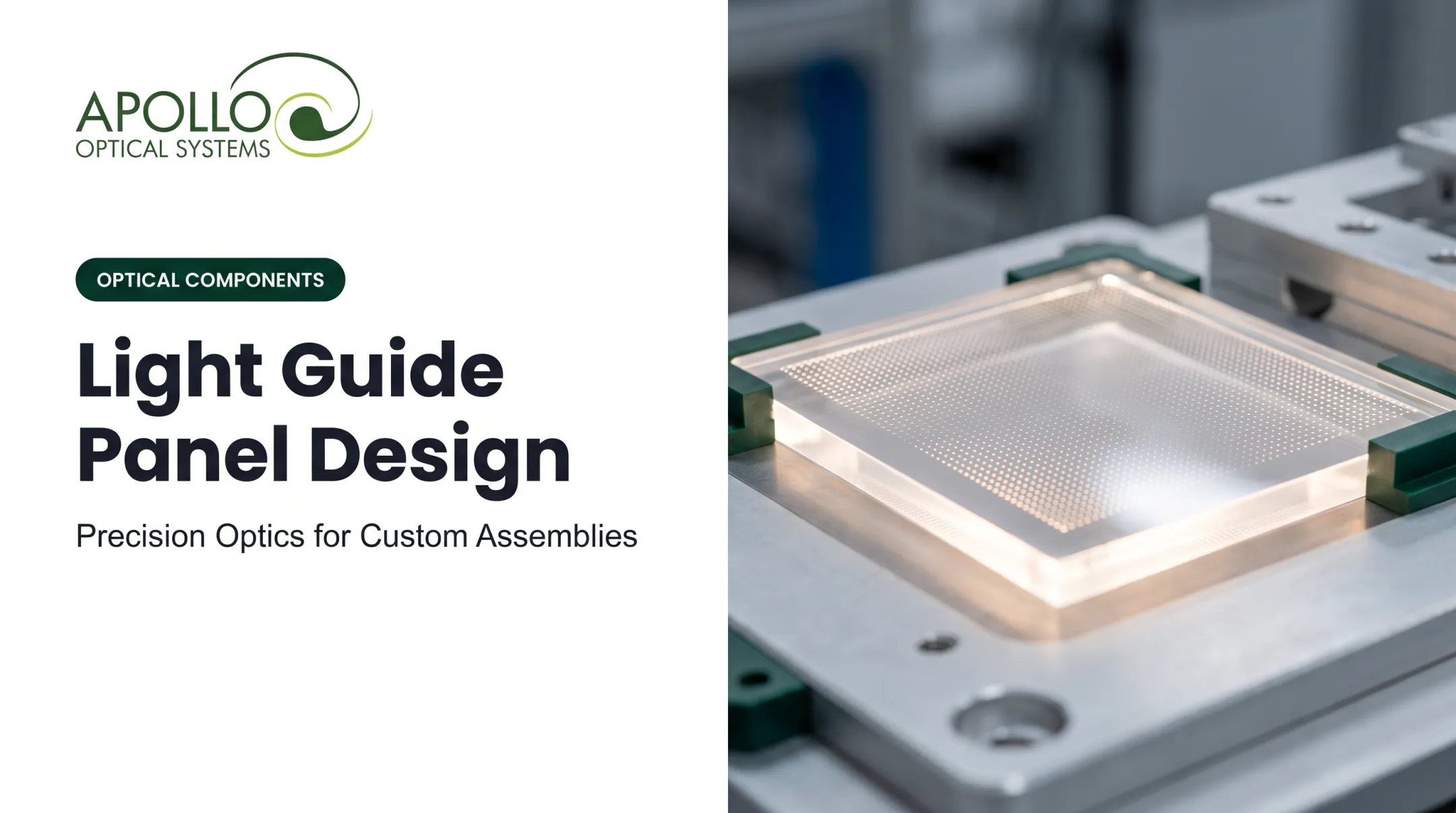 Light Guide Panel Design