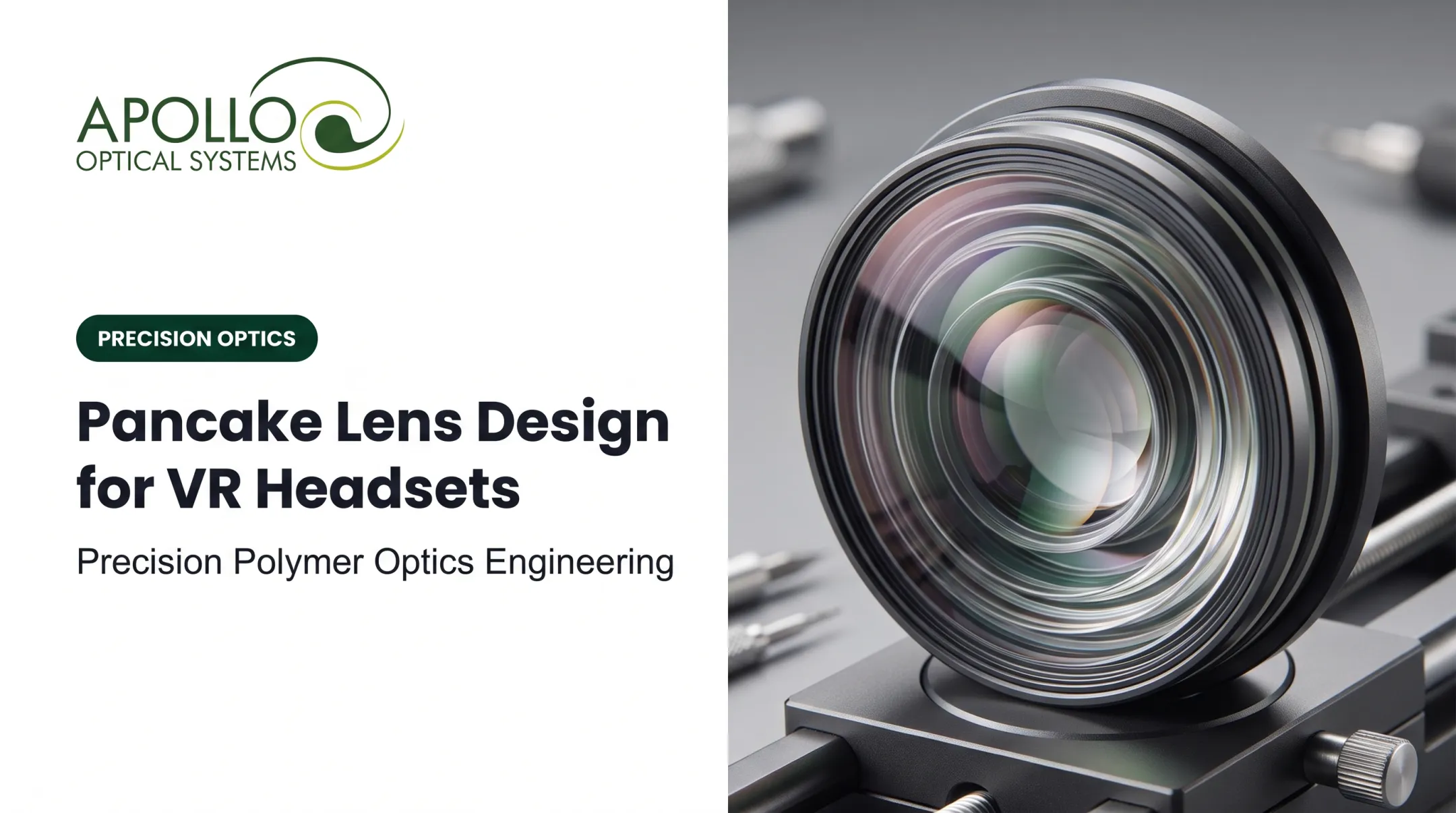 Pancake Lens Design for VR Headsets