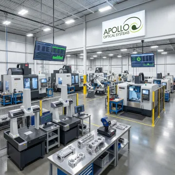 Advanced automotive manufacturing facility with CNC machines