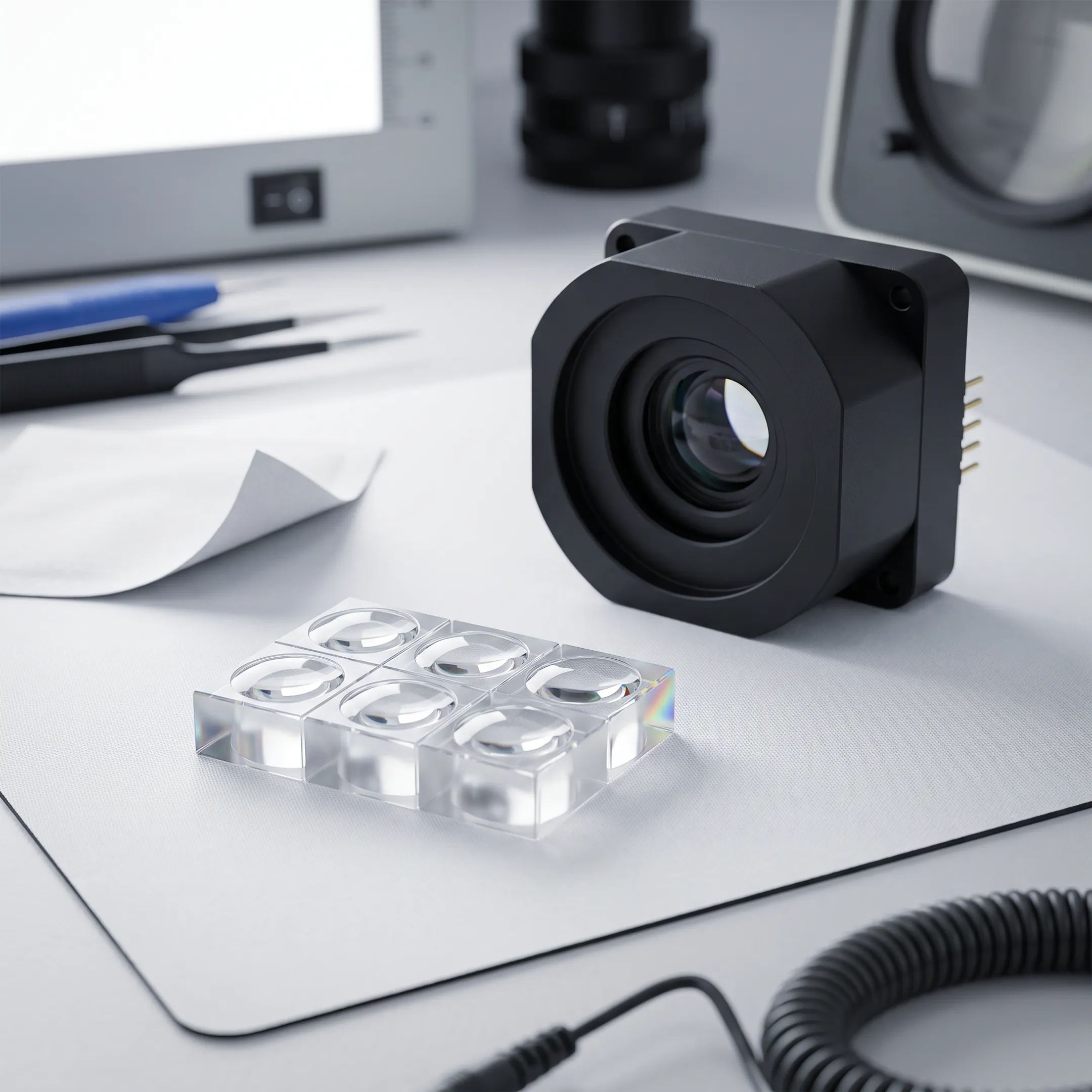 Precision polymer optic for LiDAR sensing