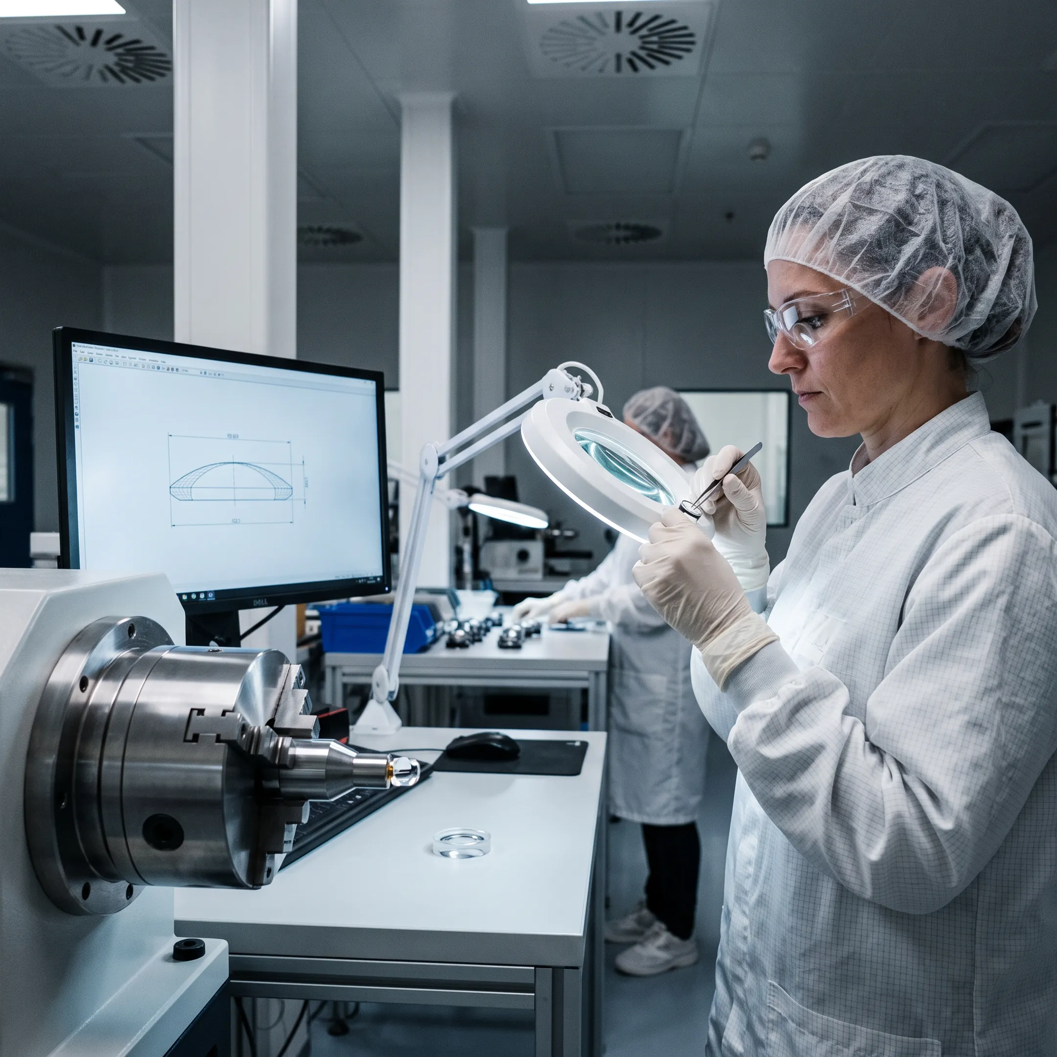 Precision optical prototype fabrication process