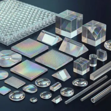 Precision polymer components and optical elements