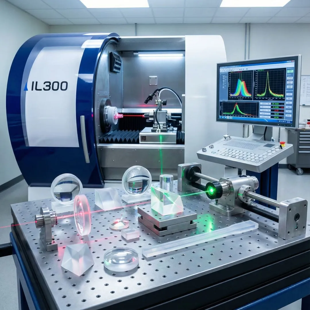 Advanced silicone optical components in laboratory setting