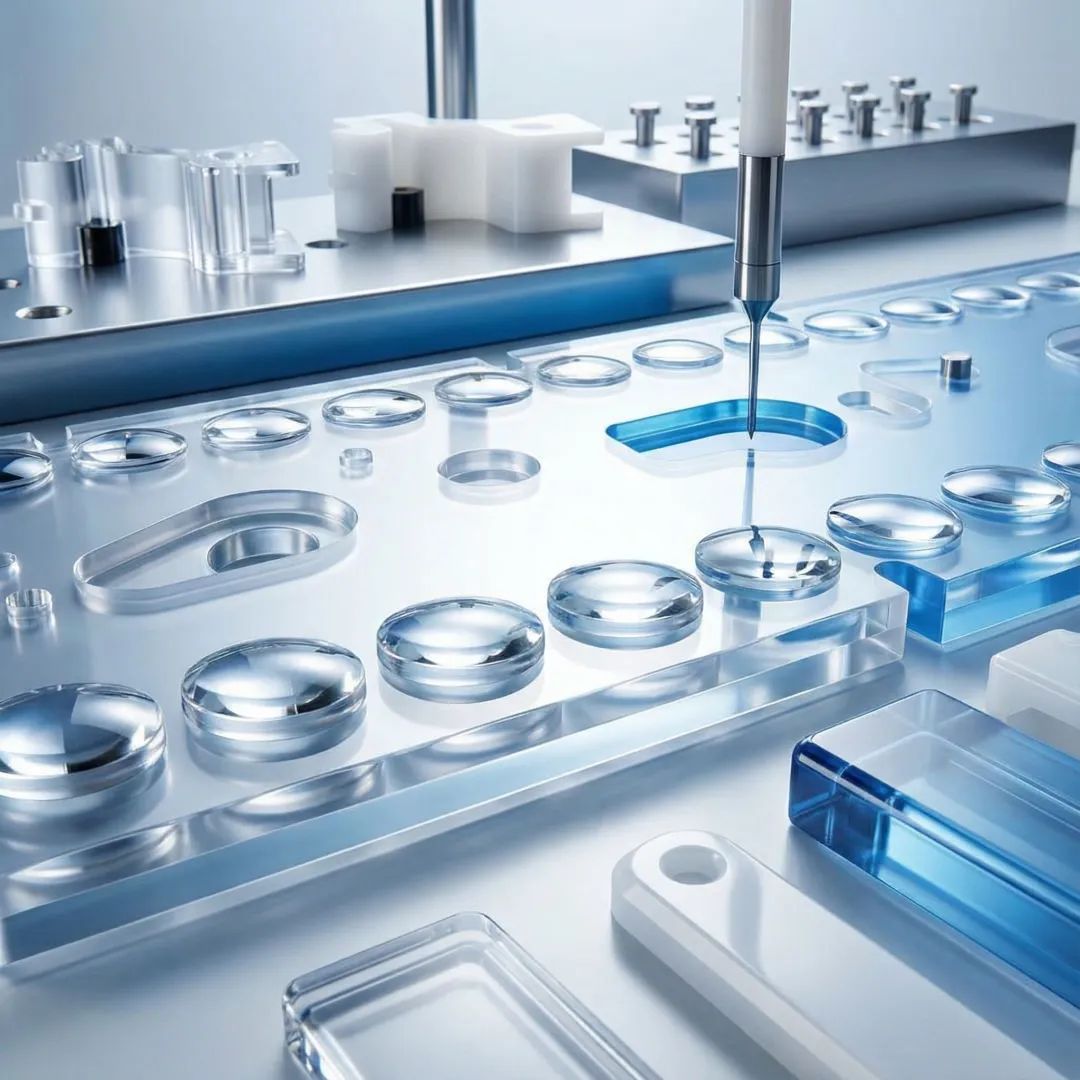 Medical device injection molded components showing precision and quality