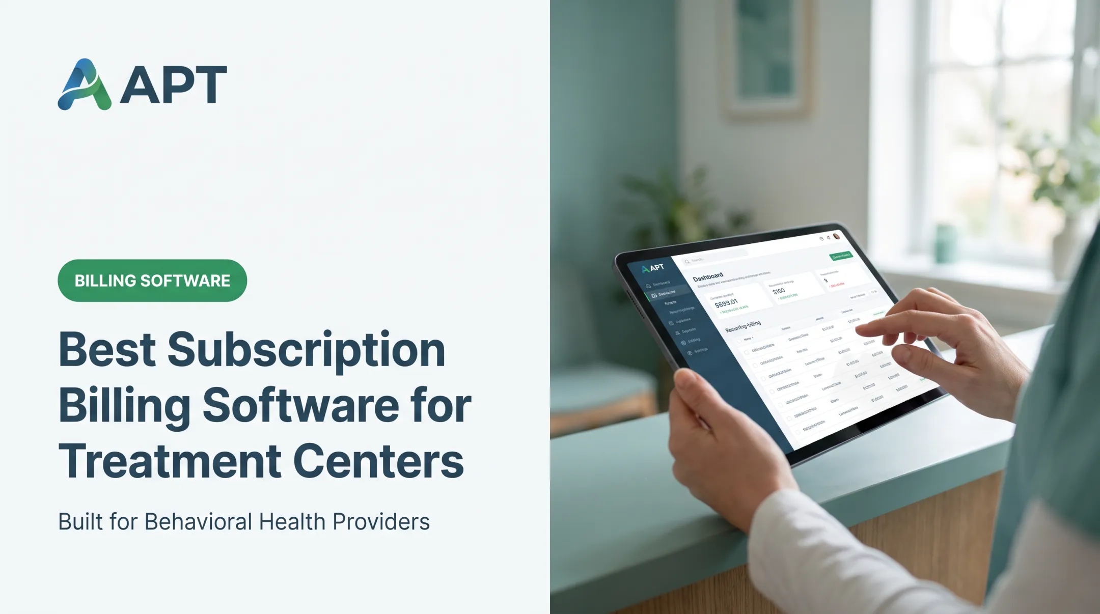 Best Subscription Billing Software for Treatment Centers