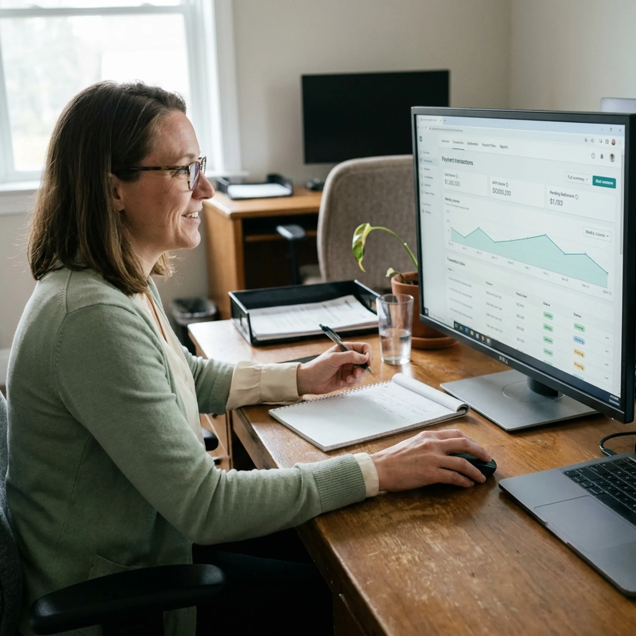 Secure payment tools for treatment center operations