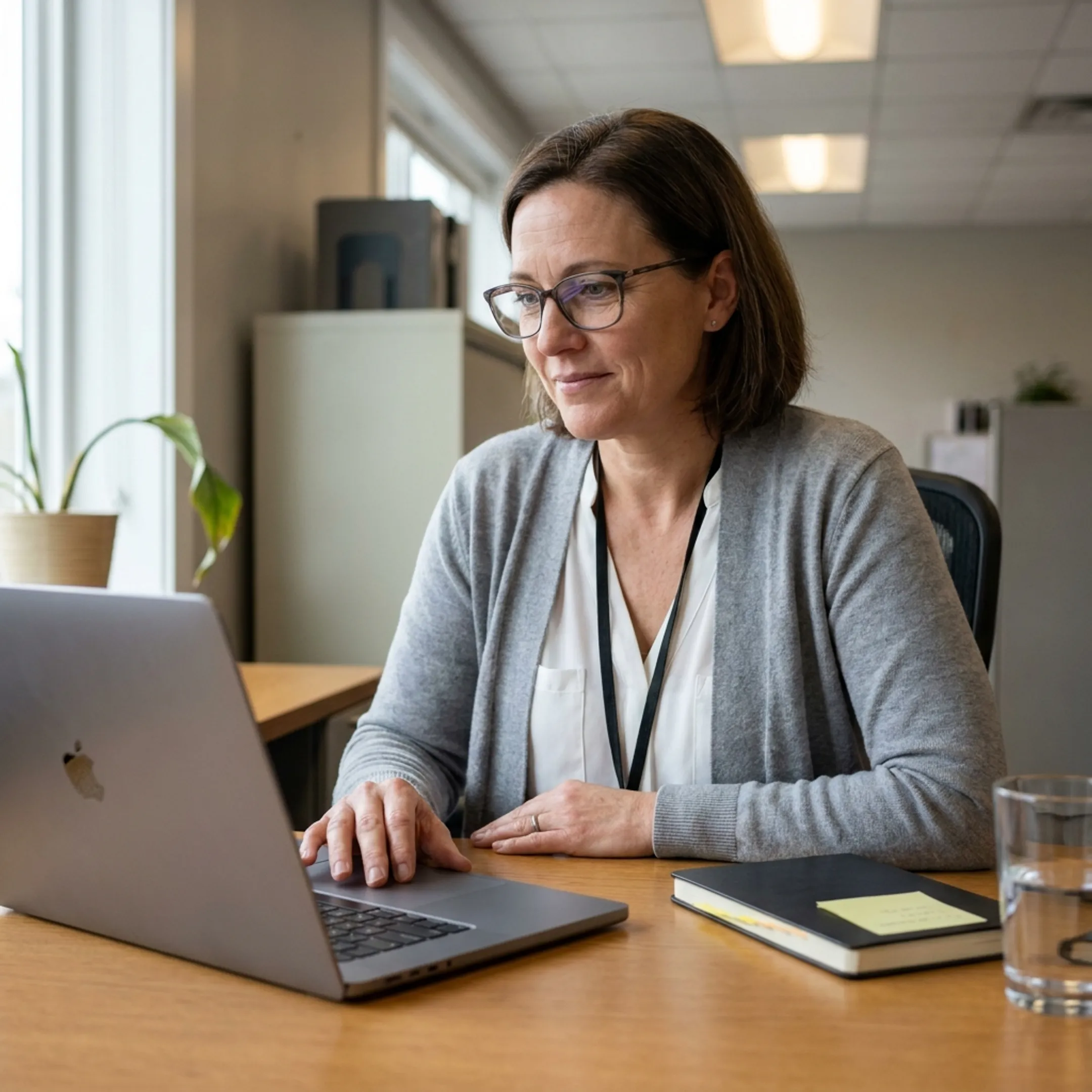 Treatment centre staff using a virtual payment terminal dashboard to process a patient payment