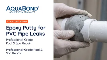 Epoxy Putty for PVC Pipe Leaks
