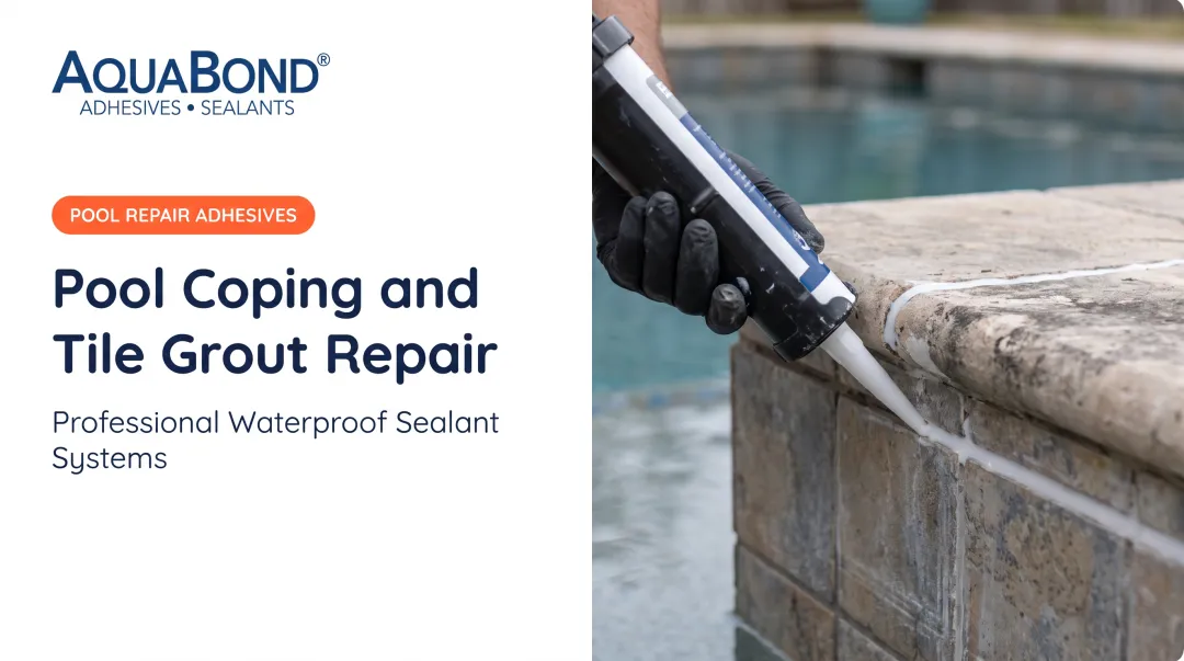 Pool Coping and Tile Grout Repair