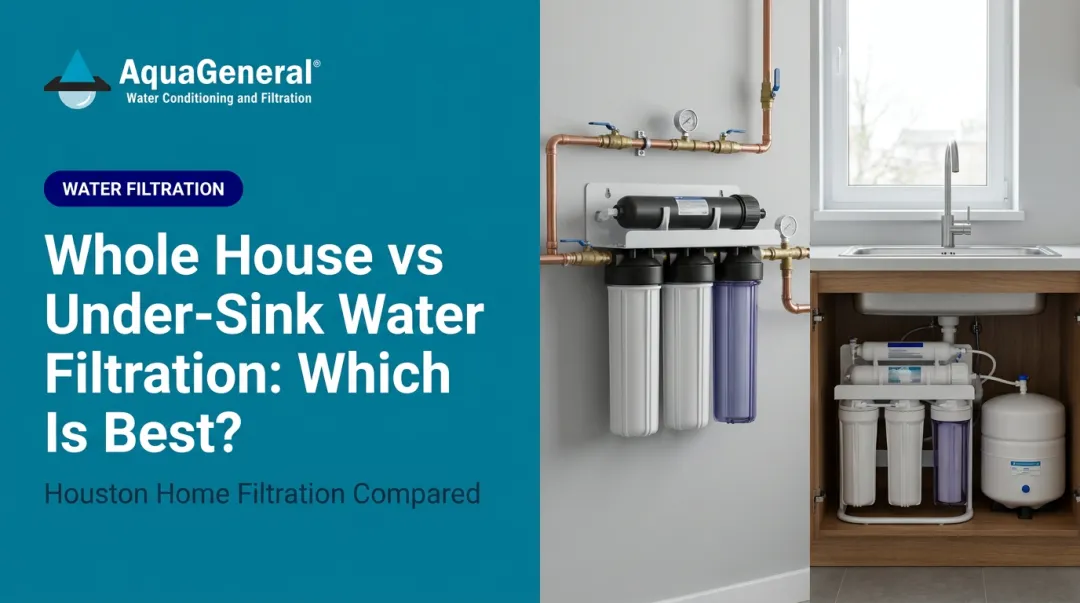 Whole House vs Under-Sink Water Filtration: Which Is Best?