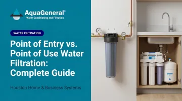Point of Entry vs. Point of Use Water Filtration: Complete Guide