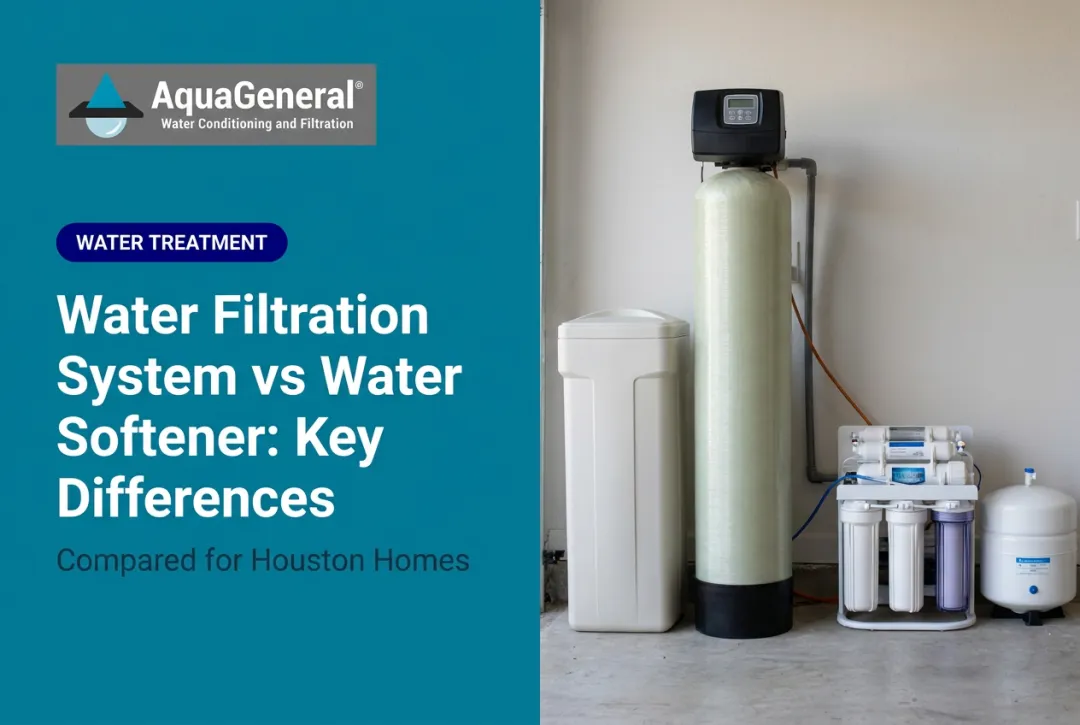 Water Filtration System vs Water Softener: Key Differences