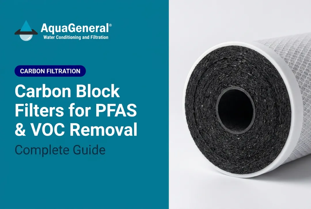Carbon Block Filters for PFAS & VOC Removal: Complete Guide