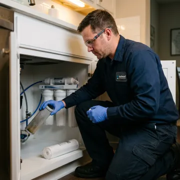 Post activated carbon filter replacement service