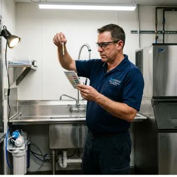 Restaurant water quality testing specialist