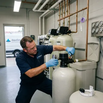 Commercial Water Treatment System Servicing