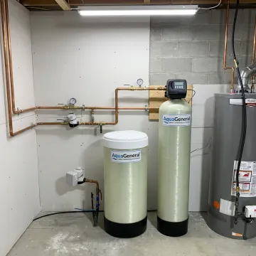 Whole house water filtration and softener system bundle