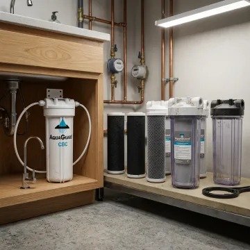 Replacement activated carbon water filters