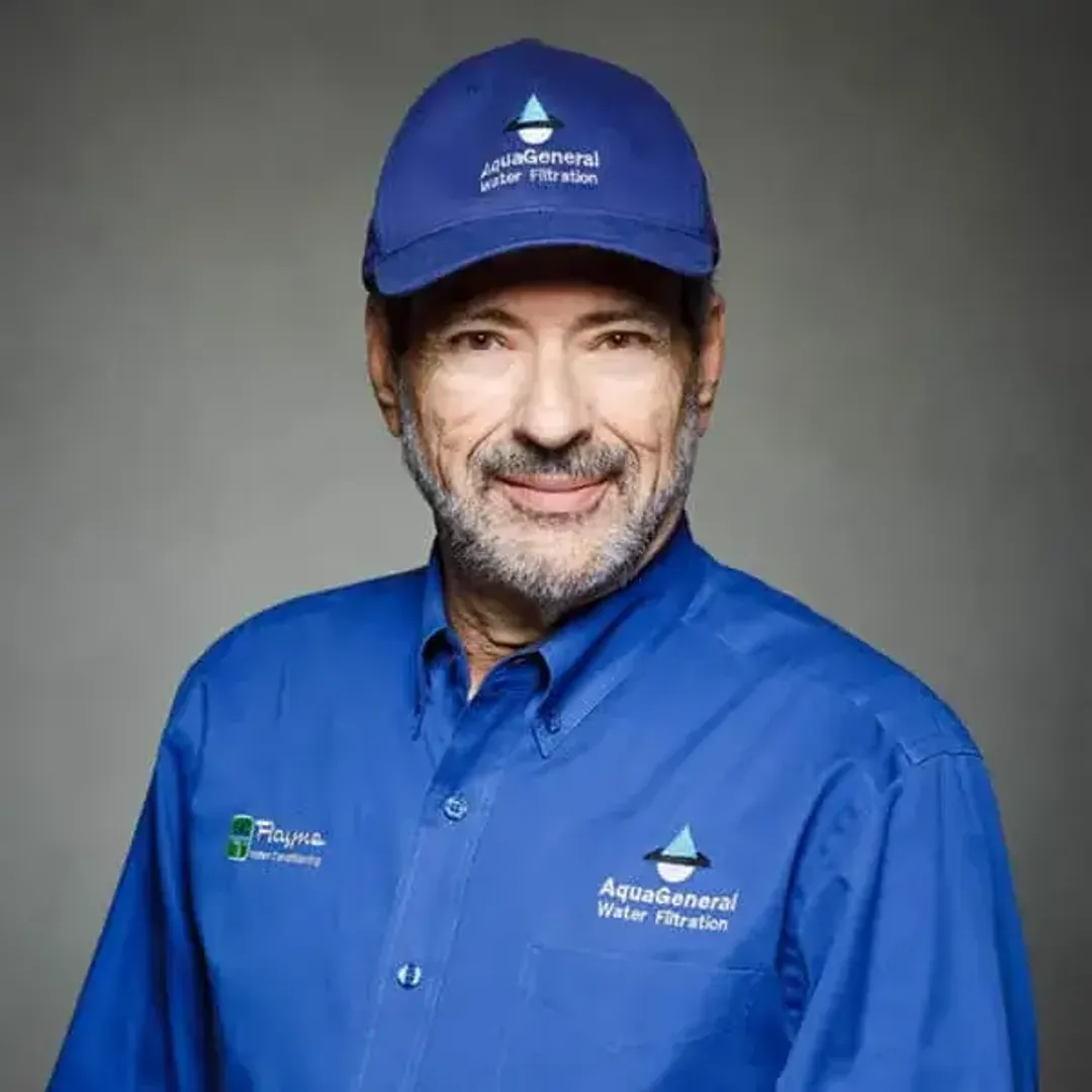 Portrait of David A. Davies, President of Aqua General, Inc.