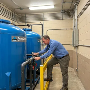 School water filtration system installation