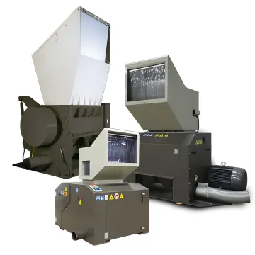 Multi-stage shredders