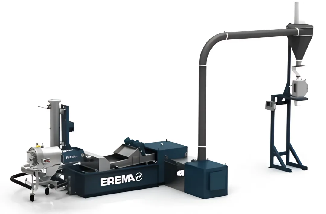 EREMA HG D Hot Die Face Pelletizing System