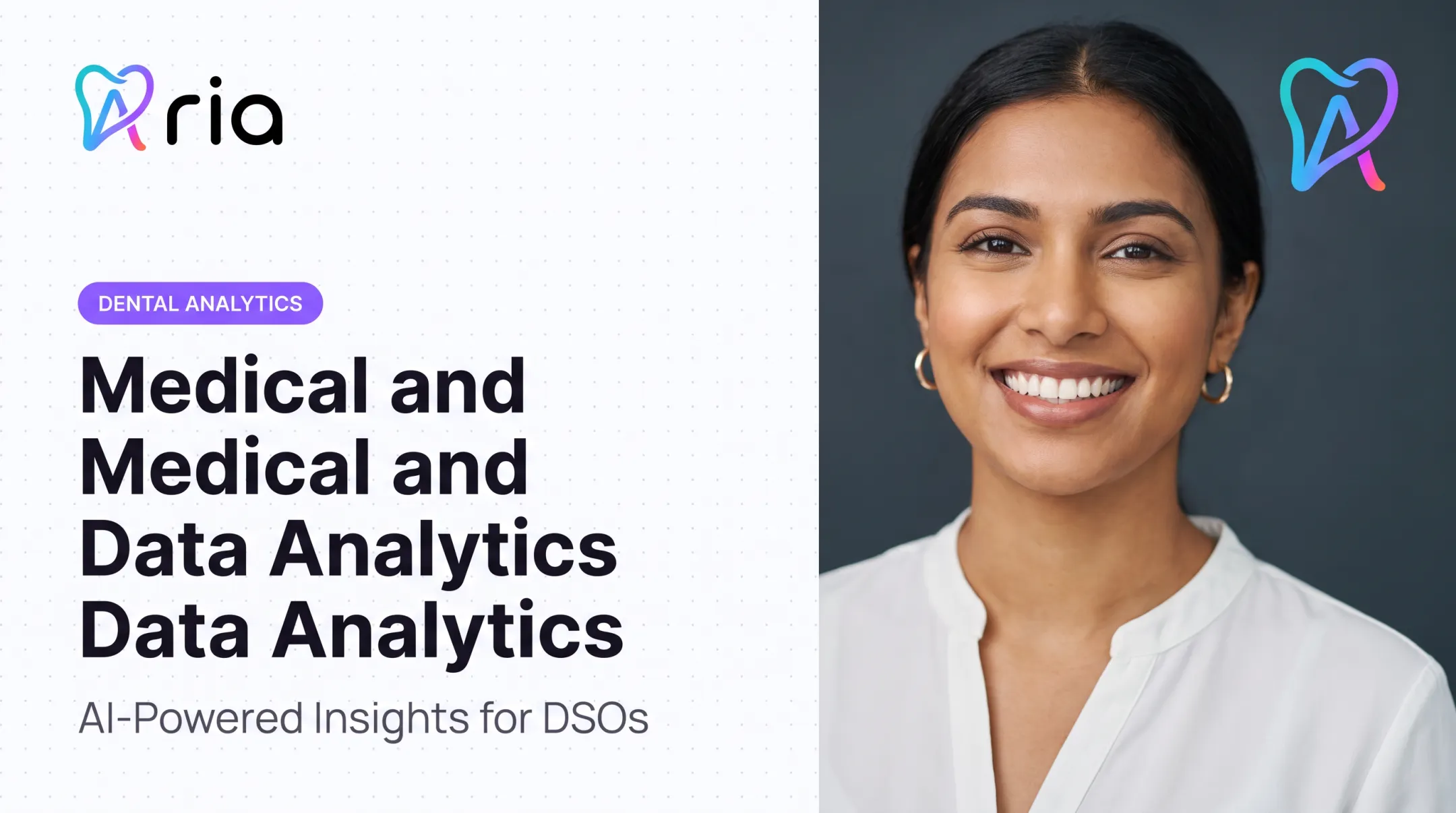 Medical and Dental Data Analytics