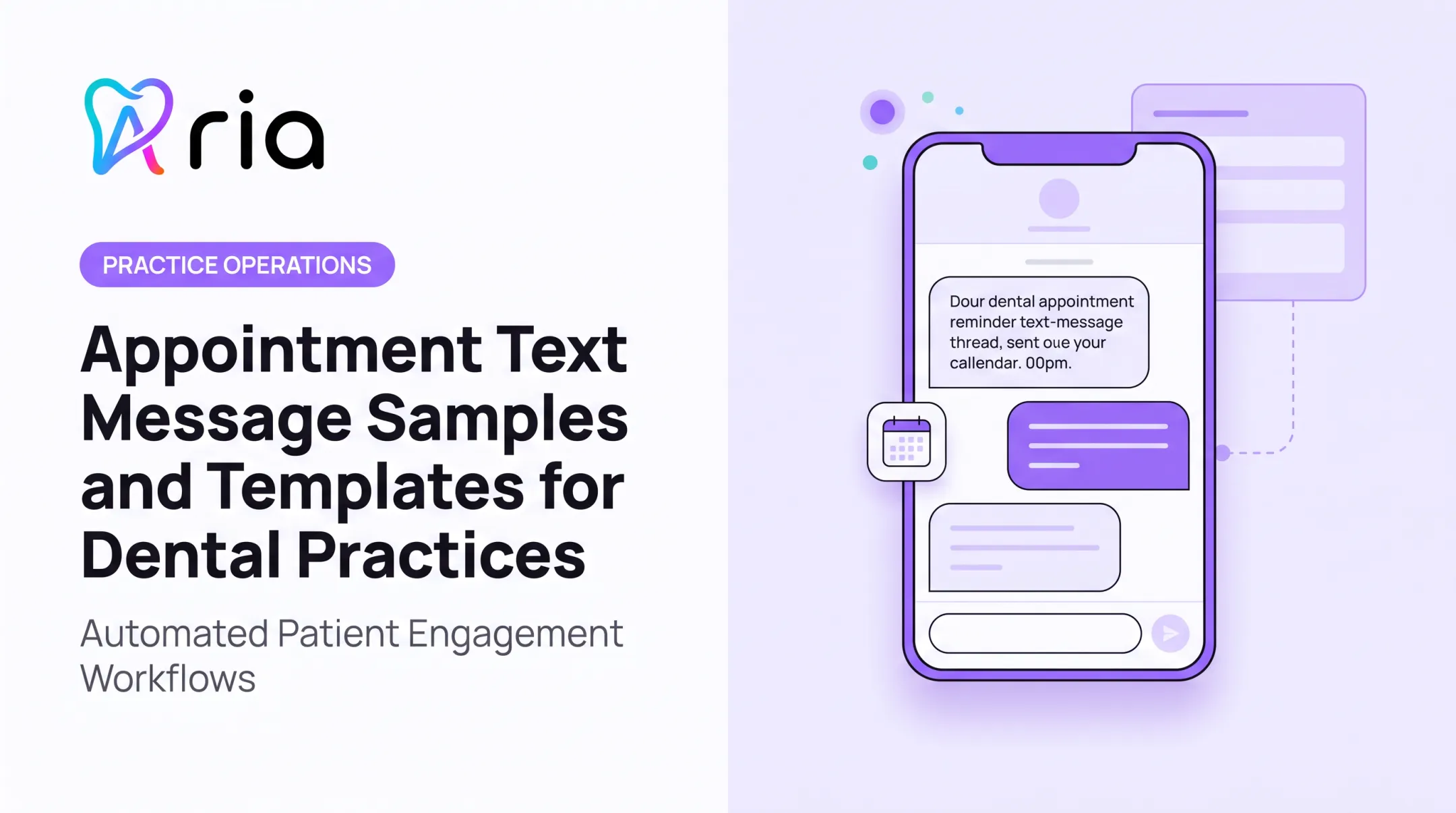 Appointment Text Message Samples and Templates for Dental Practices
