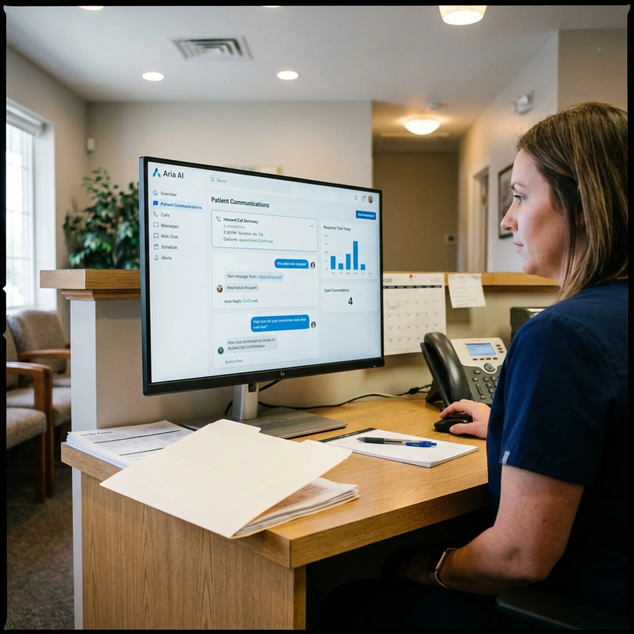 AI Dental Answering Service and Virtual Receptionist for Calls, Texts and Chat