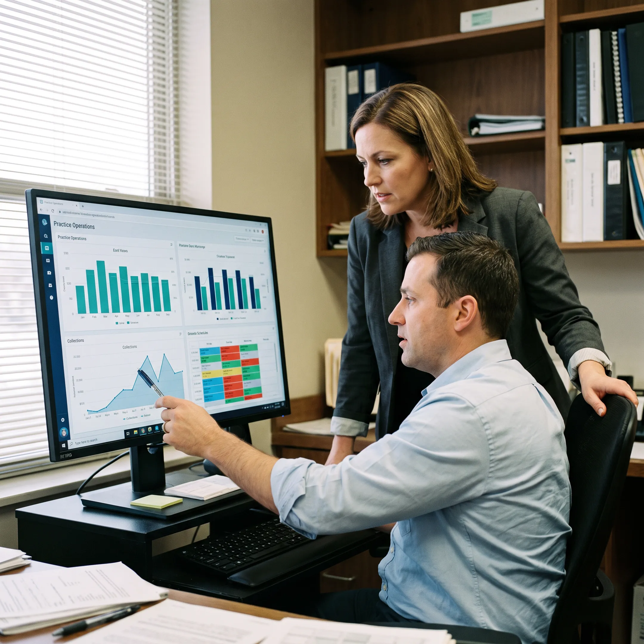 Visual Dashboards and Data Visualization for Dental Practices