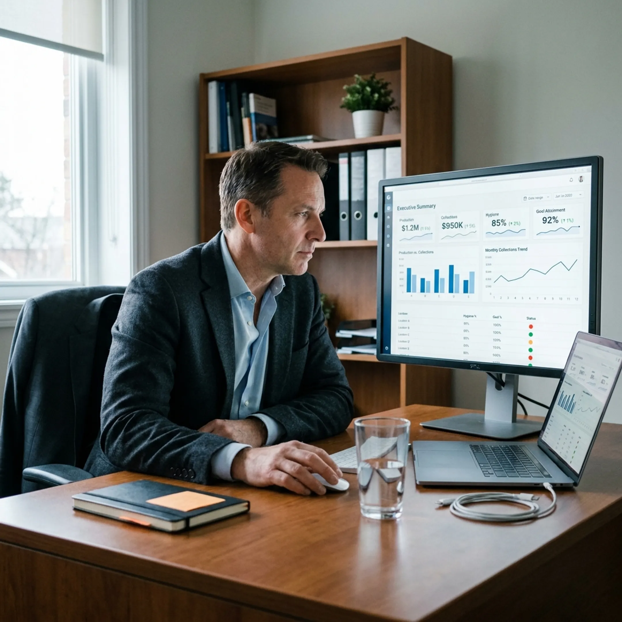 Executive Summary Dashboards for DSO Leadership