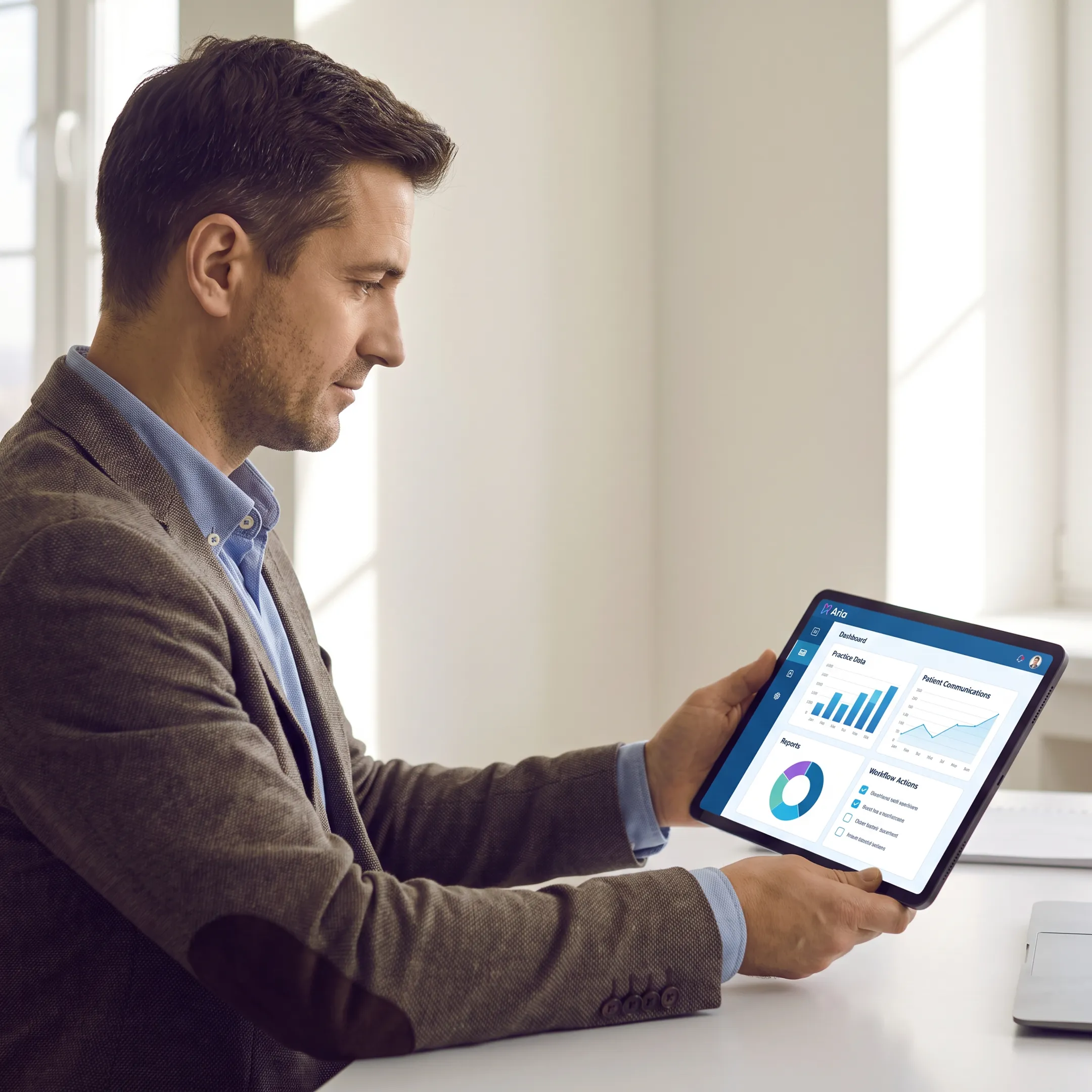 Dental leader using connected AI operations software