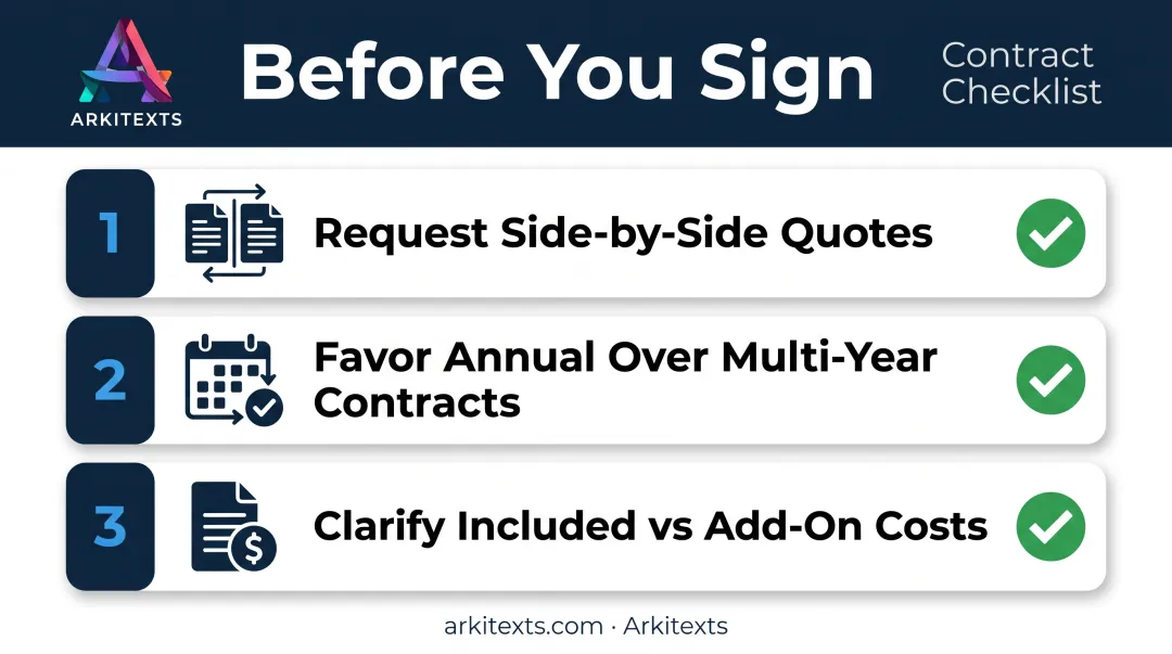 VoIP provider negotiation checklist before signing contract terms