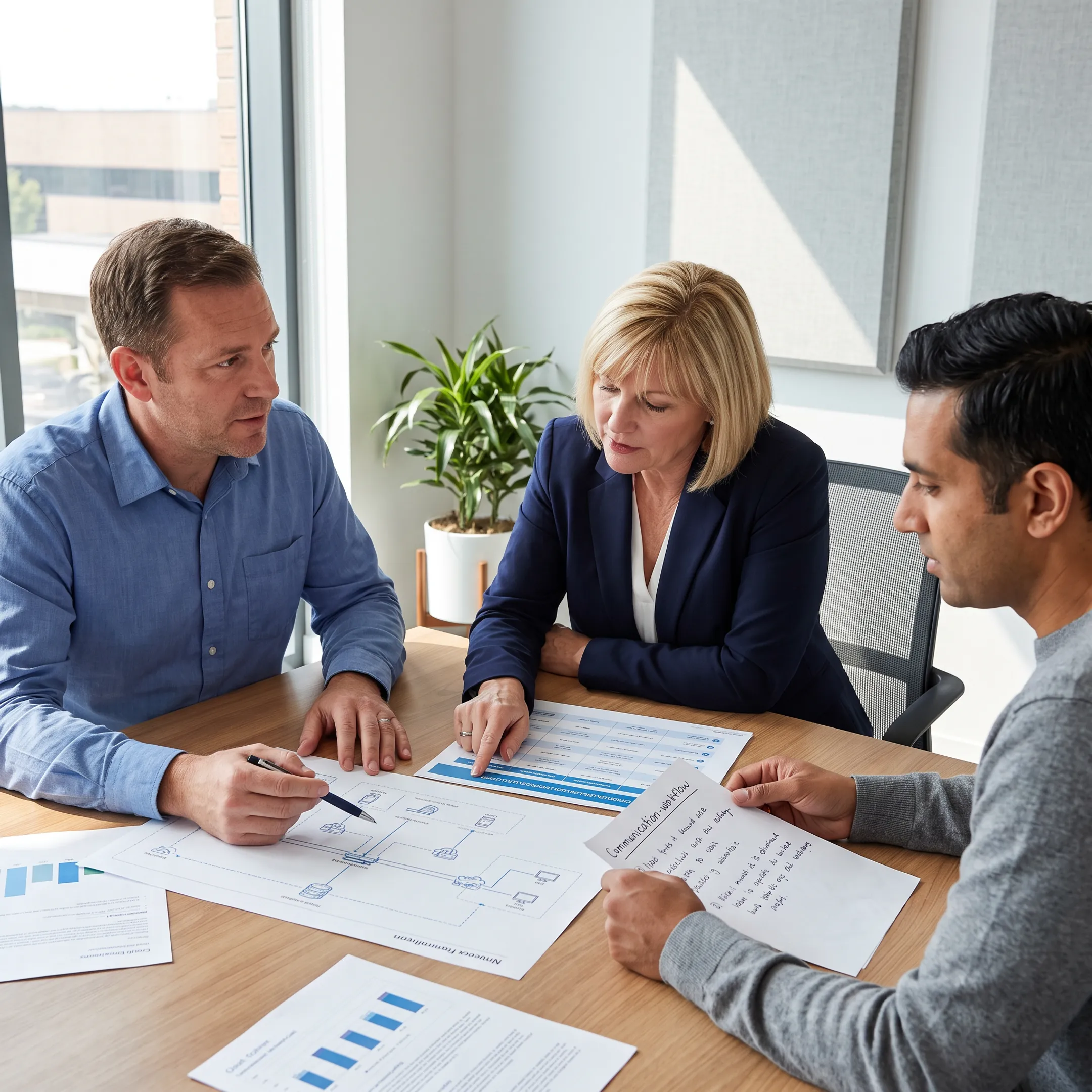 Technology advisor reviewing call center platform options