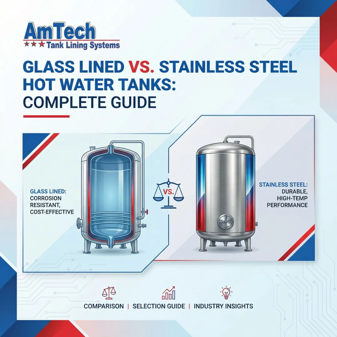 Glass Lined vs. Stainless Steel Hot Water Tanks: Complete Guide