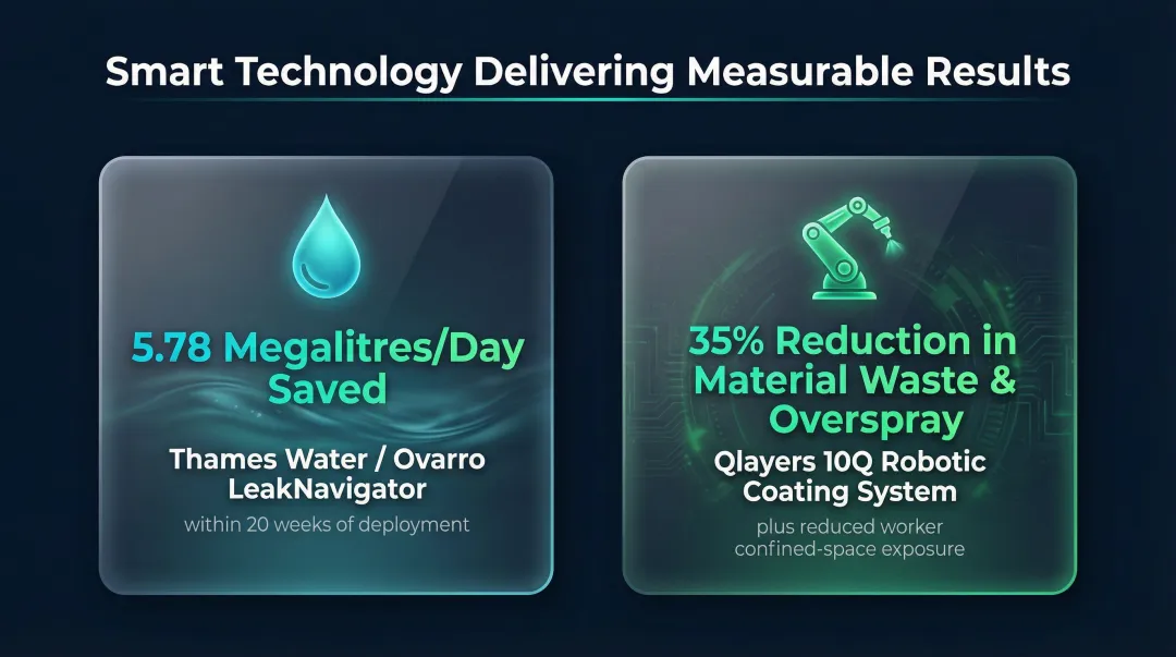 AI and IoT predictive maintenance ROI results for water tank infrastructure management