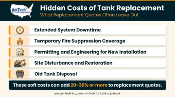 Five hidden costs of fire suppression tank replacement adding 20 to 30 percent to quotes