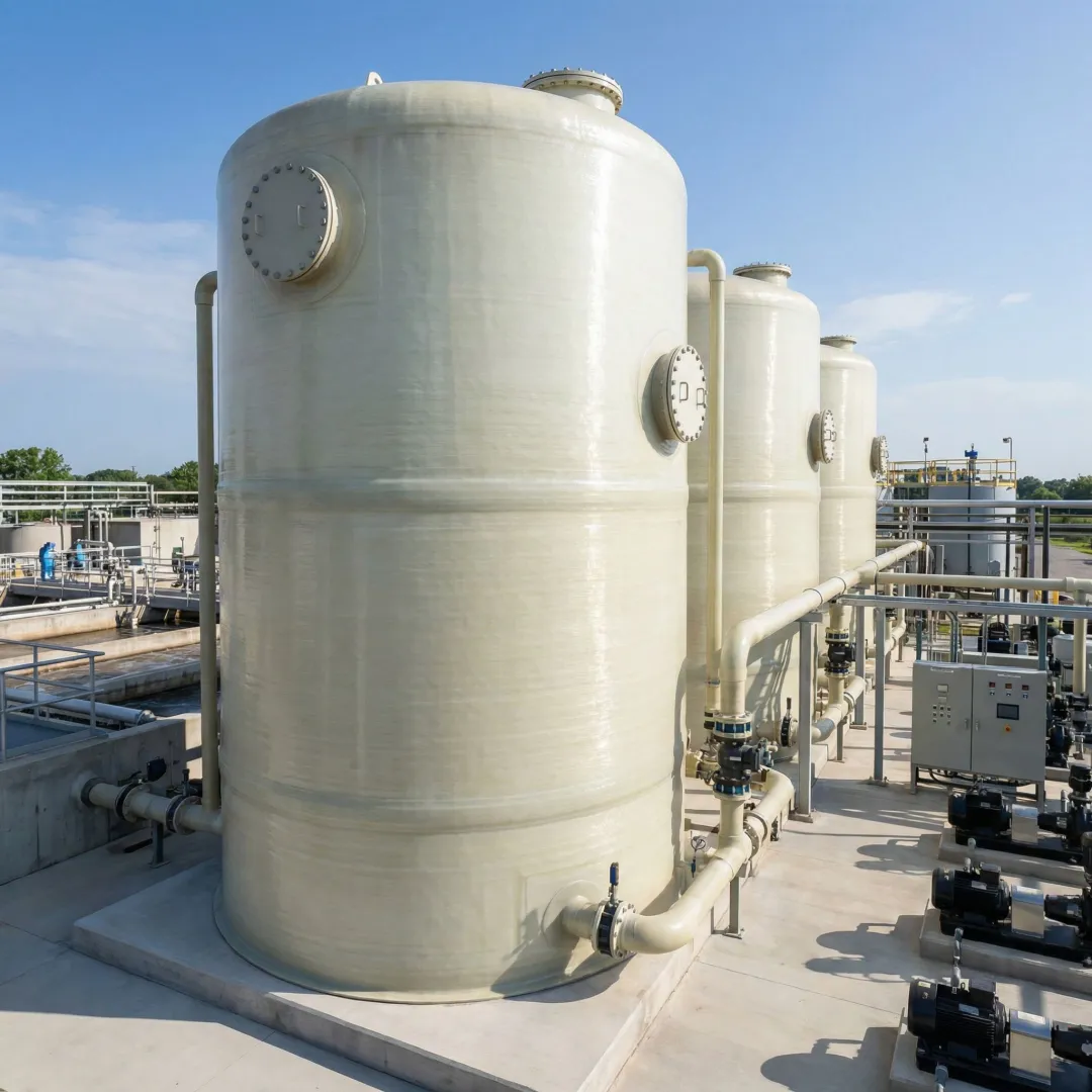 FRP Wastewater Tanks — Fiberglass Solutions