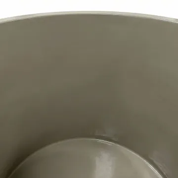 Industrial wastewater tank interior with protective lining system applied