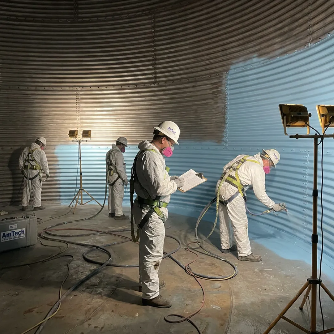 NSF/ANSI 61-compliant coating for municipal bolted water storage tanks