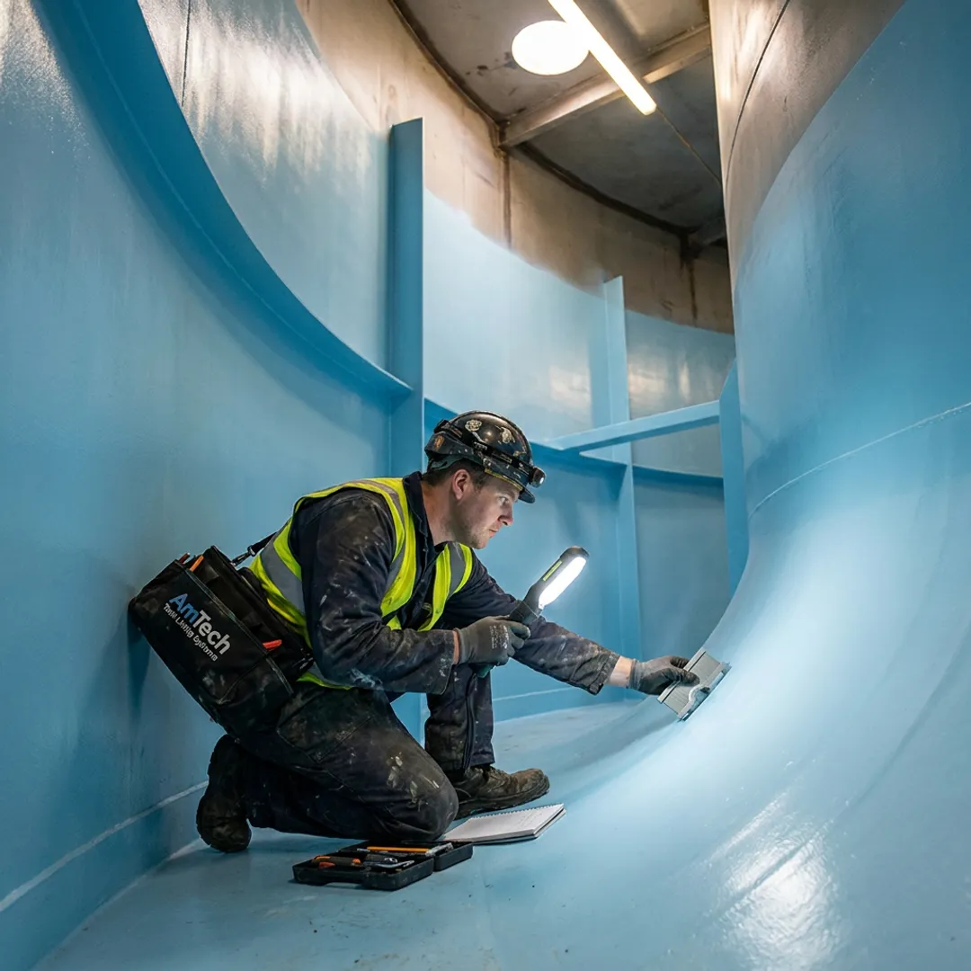 Fire suppression tank lining & repair — national coverage service page