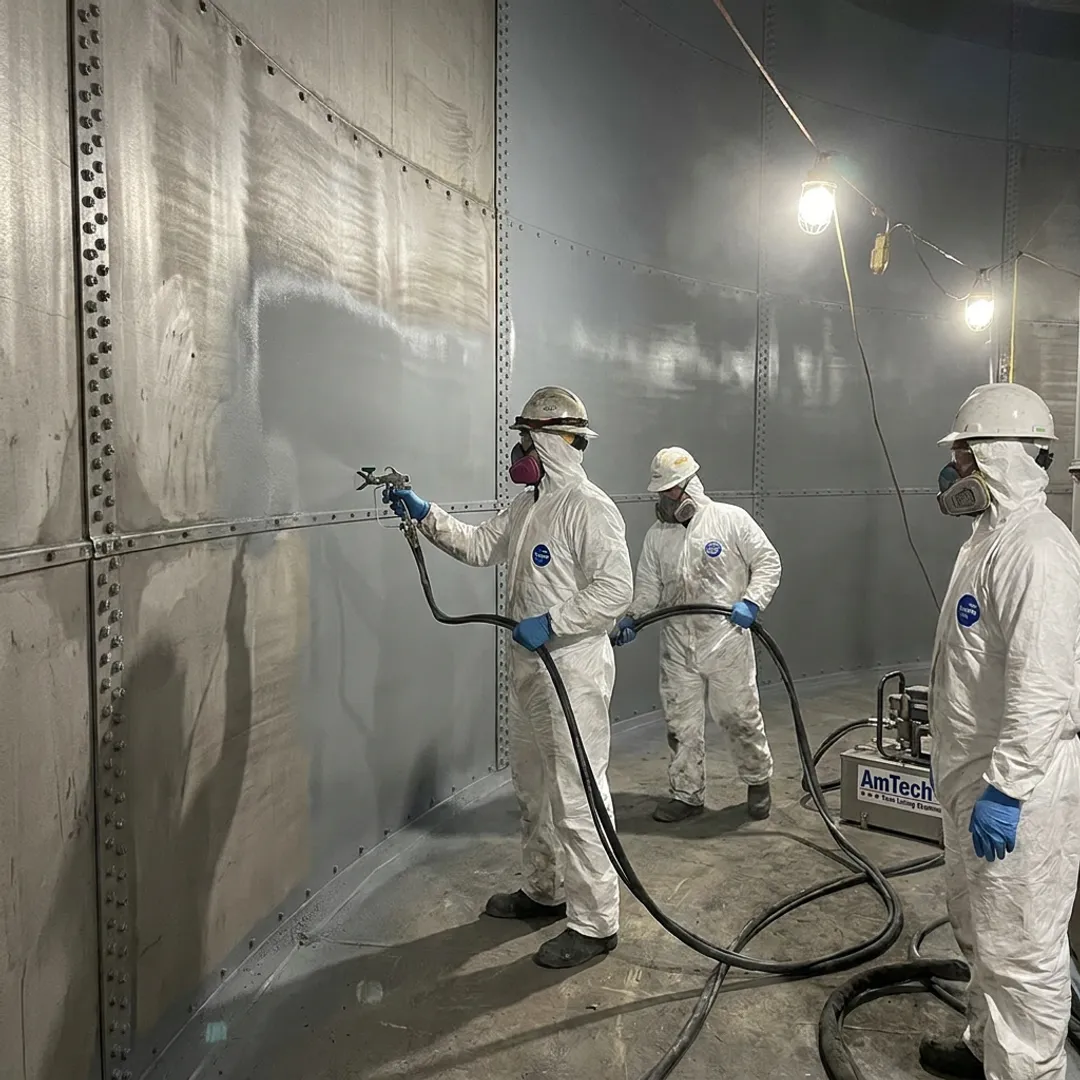 Bolted steel tank lining for wastewater — chemical resistance application