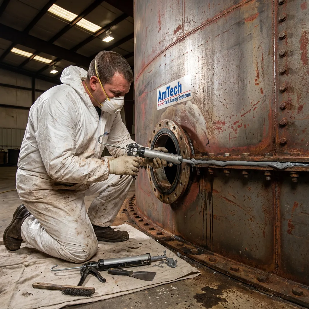 Seam & joint sealing for bolted tanks — leaking seams and gasket failure
