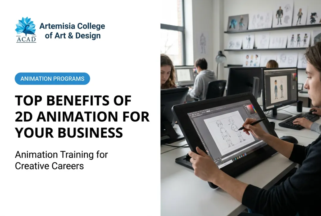 Top Benefits of 2D Animation for Your Business
