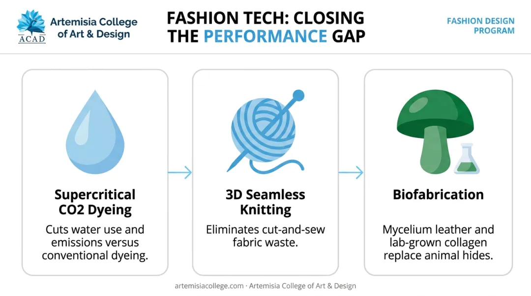Three technology innovations reducing environmental impact in fashion production