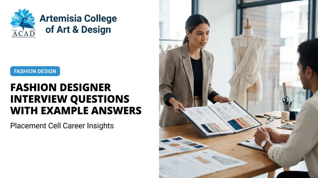 Fashion Designer Interview Questions With Example Answers