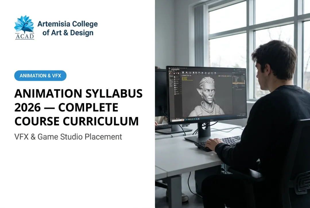 Animation Syllabus 2026 — Complete Course Curriculum
