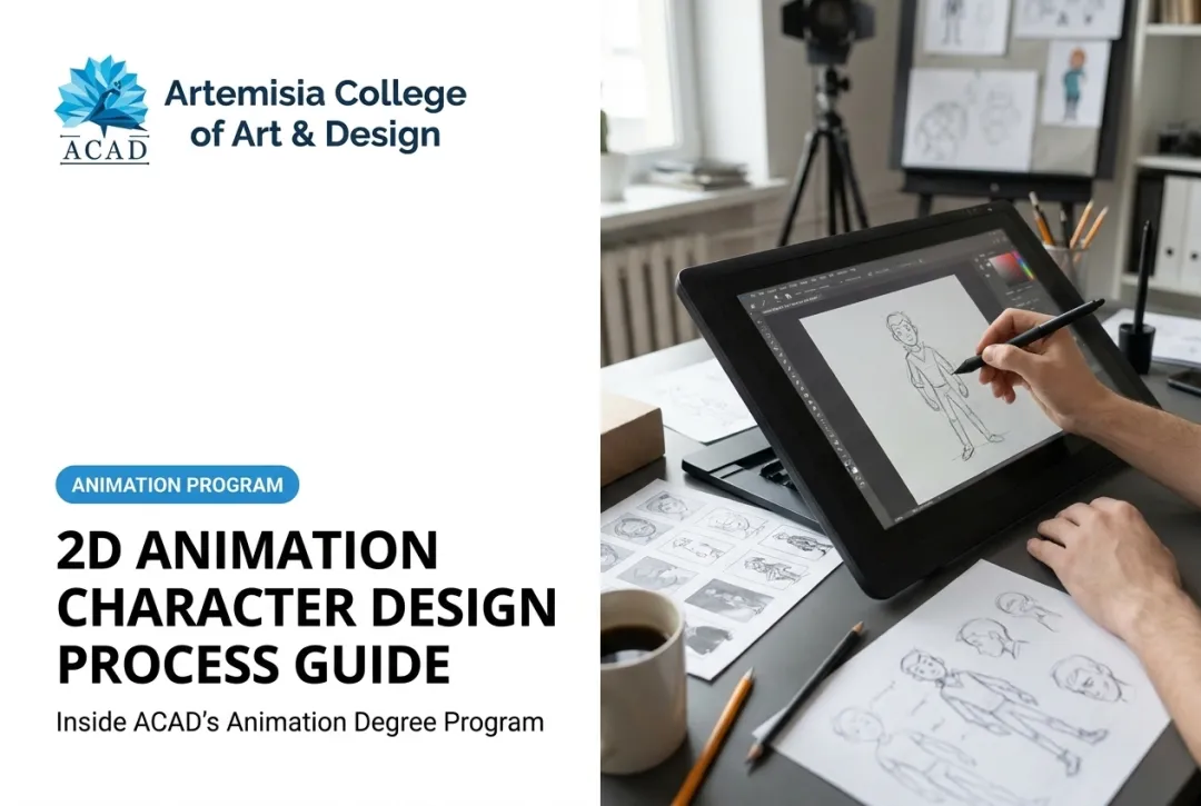 2D Animation Character Design Process Guide