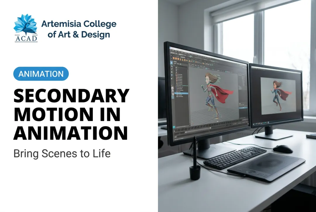 Secondary Motion in Animation: Bring Scenes to Life